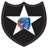 2nd Infantry Division US army sticker decal 4" x 5" view 1