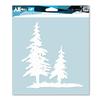 Forest Trees Spruce Woods Outdoor - Vinyl Decal - Car Phone Helmet - Select Size view 2