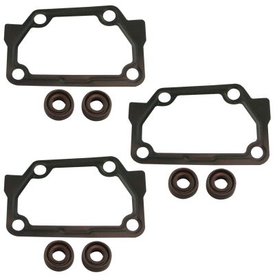 Set of 3 Exhaust Power Valve Gasket & Shaft Seal Kit (for Yamaha/Fits GP1200-R XLT1200) See ad for Exact Model & Year fit