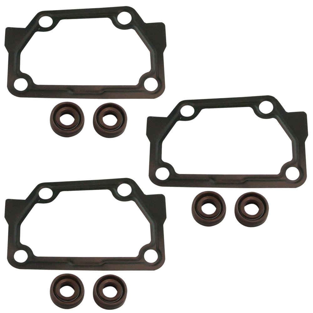 Set of 3 Exhaust Power Valve Gasket & Shaft Seal Kit (for Yamaha/Fits GP1200-R XLT1200) See ad for Exact Model & Year fit