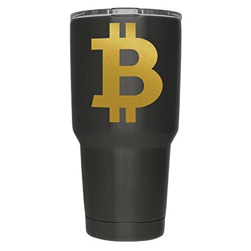2 Pack Bitcoin Blockchain Cryptocurrency Coin Gold Vinyl Decal Crypto Mining Sticker Mastering Digital Money Currency Revolution Cryptocurrencies Wallet Litecoin Ripple Ethereum Cryptoassets Bitcoins