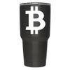 2 Pack Bitcoin Blockchain Cryptocurrency Coin White Vinyl Decal Crypto Mining Sticker Mastering Digital Money Currency Revolution Cryptocurrencies Litecoin Ripple Ethereum Cryptoassets Bitcoins view 1