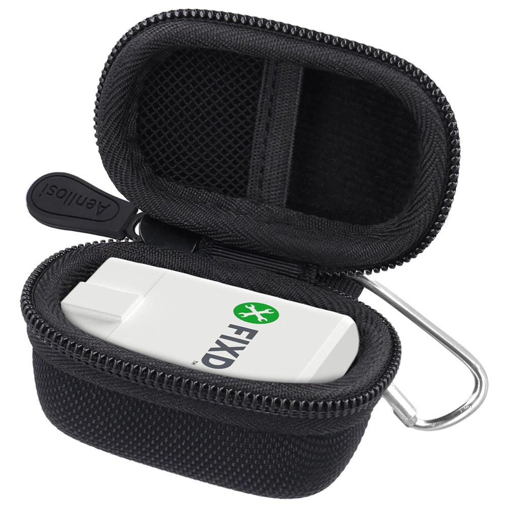 Aenllosi Hard Carrying Case Replacement for FIXD Bluetooth OBD-II Active Car Health Monitor/Diagnostic Device(Case Only)