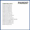 PG Engine Air Filter PA99267 | Fits 2019-2025 Toyota RAV4, 2018-2024 Camry, 2019-2025 Lexus ES350, 2023-2025 RX350, 2024-2025 Toyota Grand Highlander, 2022-2025 Lexus NX350, NX250 view 3