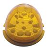 United Pacific 39349 Bright 17LED Reflector Watermelon Maze Cab Light, Polycarbonate Lens, Sealed Housing, DOT/SAE - Amber LED/Amber Lens - ONE Unit view 1