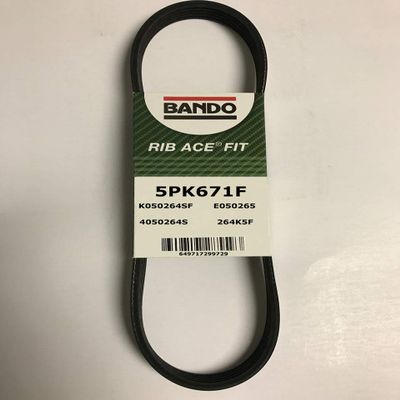 ban.do 5PK671F Serpentine Belt FIT Mazda 3 (2004-2009), Mazda 5 (2006-2010)