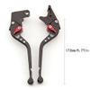 FXCNC Racing Motorcycle 3D Texture Billet Long Adjustable Brake Clutch Levers Compatible with Marauder 800 97-04,Volusia 800 01-04,Boulevard M50 C50 05-06 view 2