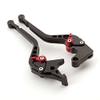 FXCNC Racing Motorcycle 3D Texture Billet Long Adjustable Brake Clutch Levers Compatible with Marauder 800 97-04,Volusia 800 01-04,Boulevard M50 C50 05-06 view 3