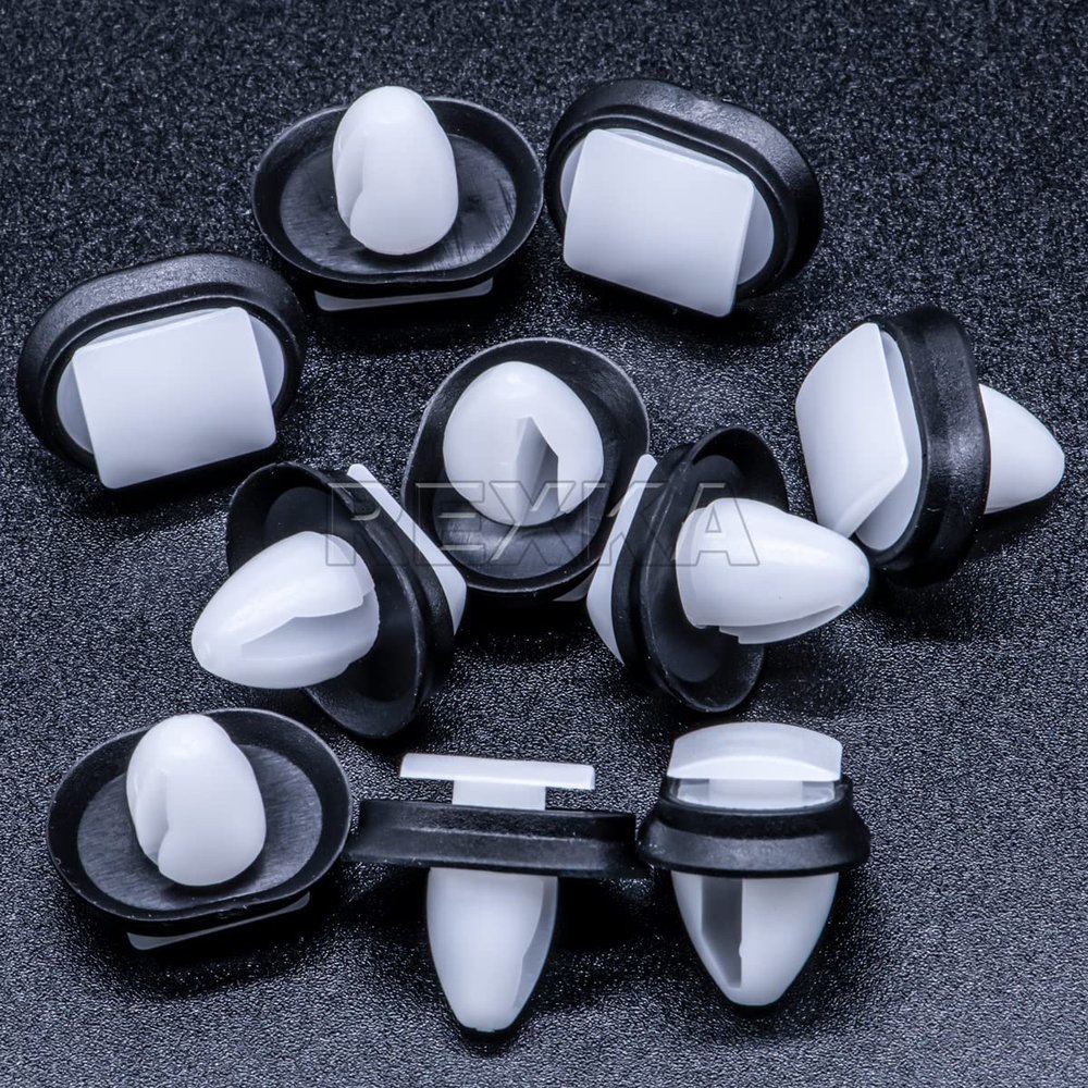 Rexka 10pcs Back Door Trim Moulding Clip Compatible with RAM Chrysler 68093998AA Dodge Ram Promaster 2014 - On 68093998-AA