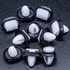 Rexka 10pcs Back Door Trim Moulding Clip Compatible with RAM Chrysler 68093998AA Dodge Ram Promaster 2014 - On 68093998-AA view 1