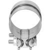 TOTALFLOW TF-J61 Lap Joint Exhaust Muffler Clamp Band | 304 Stainless Steel | 3.5 Inch view 3