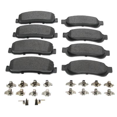 Brake Pads fit Ford F-450 F450 Super Duty Front and Rear Race-Driven 2008-2012 OEM BC3Z-2001-E AC3Z-2200-B