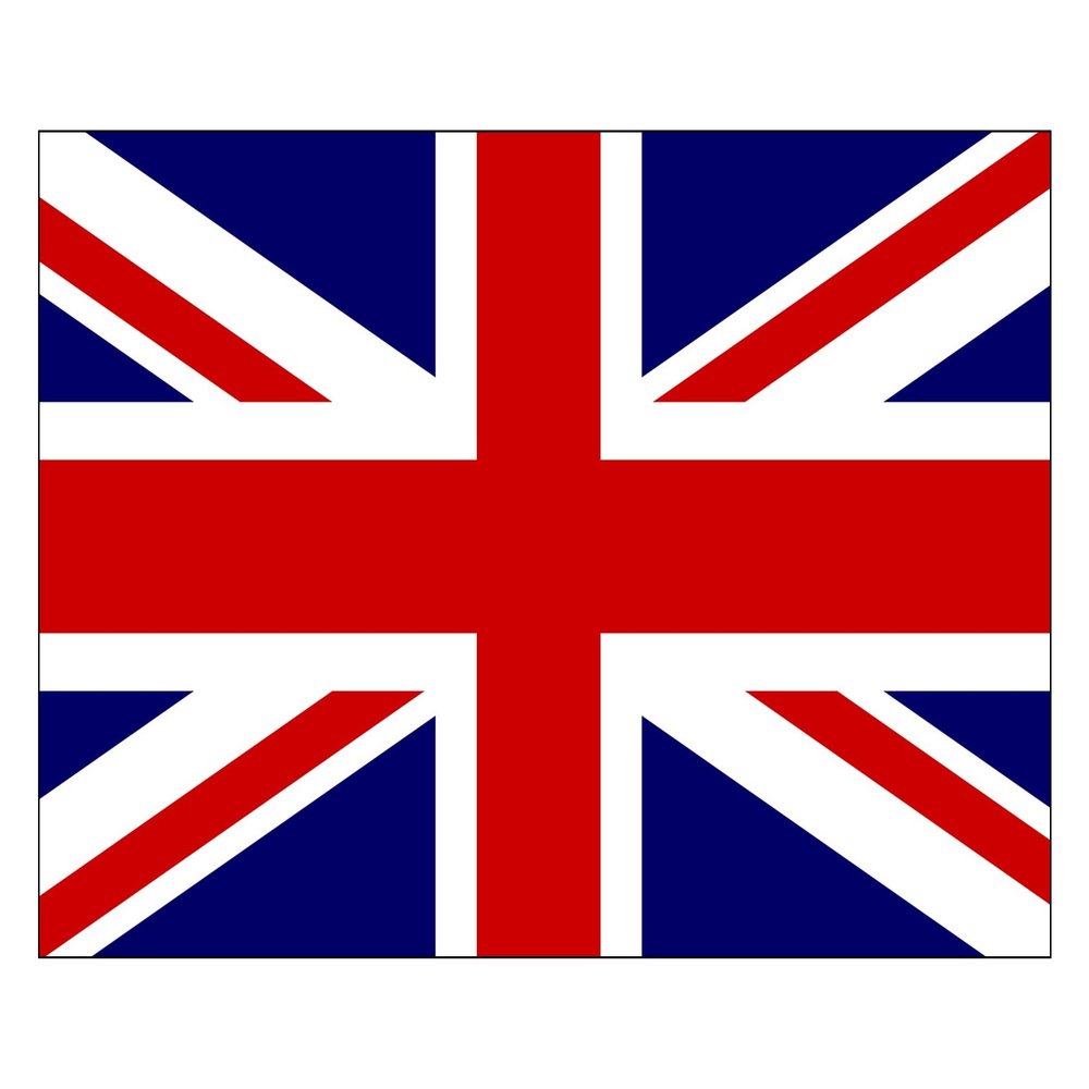 Rogue River Tactical UK United Kingdom Flag Great Britain British Union Jack Auto Car Window Decal Bumper Sticker (10x6 Large)