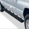 APS Running Boards (Nerf Bars Side Steps Step Bars) Compatible with Ford Econoline 1999-2014 Full Size Van 3-Door (Stainless Steel Black Powder Coated 6 inches) view 1