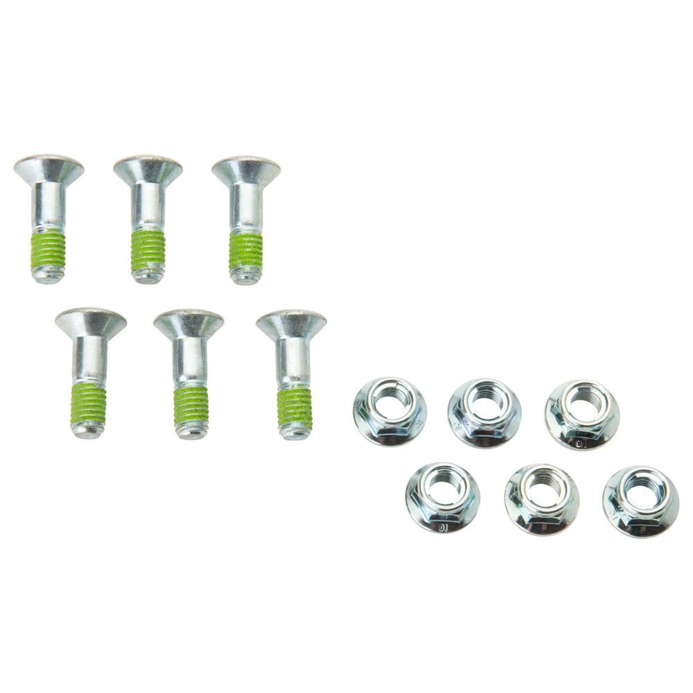 Bolt Hub-Savers Double Locked Sprocket Fastening Kit Silver for Husqvarna WR 360 1998-2002,2004