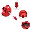 CNC Aluminum Gas Fuel Tank Cap Cover & Breather Vent for Honda XR50 CRF50 CRF 50 XR 50 107cc 110cc 125cc Chinese Dirt Pit Bike SSR SDG Coolster Sunl (Red) view 4