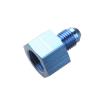Aluminum Blue AN6 Female To AN4 Male Flare Reducer Fuel Fitting view 3