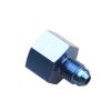 Aluminum Blue AN6 Female To AN4 Male Flare Reducer Fuel Fitting view 4