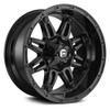 FUEL Hostage BL -Gloss BLK Wheel with Painted (20 x 9. inches /5 x 114 mm, 1 mm Offset) view 1