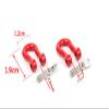Mental Tow Trailer Hook Red (2) for 1/10 Traxxxxas Crawler Car TRX-4 D110 D90 view 2