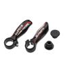 Bicycle Handlebar Ends,1 Pair Aluminum Alloy Mountain Bike Bicycle Handlebar Bar Ends Hand Grip End 22.2mm view 1