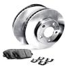 R1 Concepts Rear Brakes and Rotors Kit |Rear Brake Pads| Brake Rotors and Pads| Ceramic Brake Pads and Rotors |Hardware Kit |fits 2008-2010 Porsche Cayenne view 1