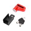 Disc Brake Lock, Metal Anti Theft Wheel Security Lock with Plastic Frame and Keys for Motorcycle, Electromobile, (Red) Disk Brake Lock Disk Brake Lock Disc Brake view 2