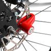 Disc Brake Lock, Metal Anti Theft Wheel Security Lock with Plastic Frame and Keys for Motorcycle, Electromobile, (Red) Disk Brake Lock Disk Brake Lock Disc Brake view 3