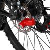 Disc Brake Lock, Metal Anti Theft Wheel Security Lock with Plastic Frame and Keys for Motorcycle, Electromobile, (Red) Disk Brake Lock Disk Brake Lock Disc Brake view 4