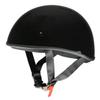 Milwaukee Performance Helmets Unisex-Adult Half Bare Bones Helmet (Shiny Black, Medium) view 1