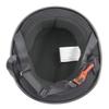 Milwaukee Performance Helmets Unisex-Adult Half Bare Bones Helmet (Shiny Black, Medium) view 3