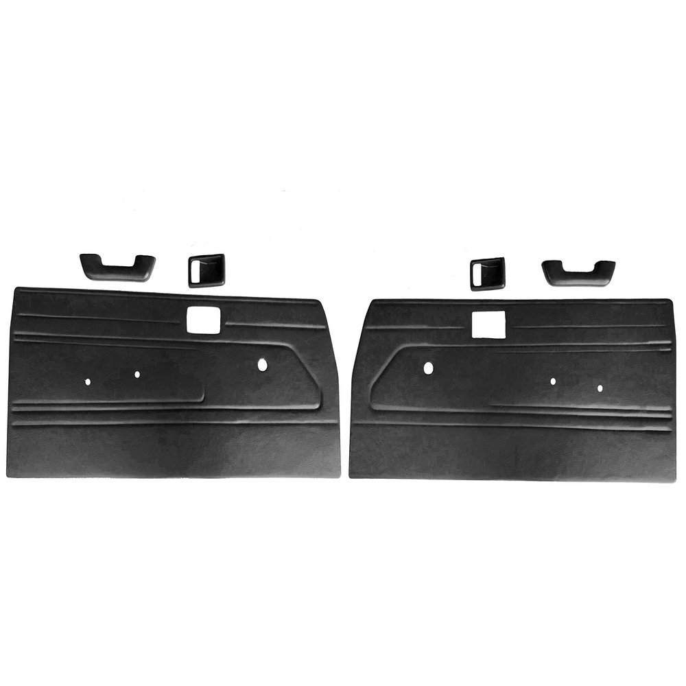 ACCU-Form Interior Door Panel Set Compatible With Toyota Pickup 1984 1985 1986 1987 1988 3 Qtr Door