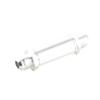 8AN -8AN AN8 Billet Aluminum Magnetic Fuel Filter 30 Micron Silver Anodised view 2