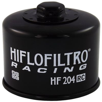 HiFloFiltro HF204RC-2 Black RC High Performance Premium Oil Filter, 2-Pack