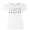 Ford Mustang Honeycomb Grille Women's T-Shirt Legendary American Muscle Shirt White 3X-Large view 1
