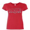Ford Mustang Honeycomb Grille Women's T-Shirt Legendary American Muscle Shirt Red Large view 1