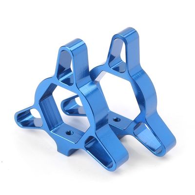GZYF Universal Motorcycle 19mm CNC Aluminum Suspension Fork Preload Adjusters for HONDA for Suzuki for Kawasaki for Yamaha, Blue