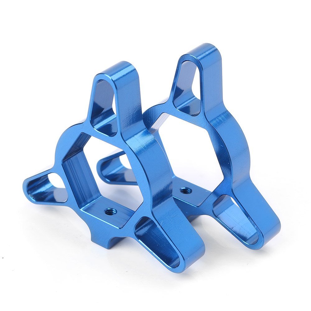 GZYF Universal Motorcycle 19mm CNC Aluminum Suspension Fork Preload Adjusters for HONDA for Suzuki for Kawasaki for Yamaha, Blue