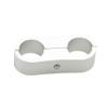 AdlerSpeed 10AN -10AN ID 19.1mm Billet Fuel Hose Separator Fittings Adapter Silver view 1