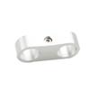 AdlerSpeed 10AN -10AN ID 19.1mm Billet Fuel Hose Separator Fittings Adapter Silver view 2
