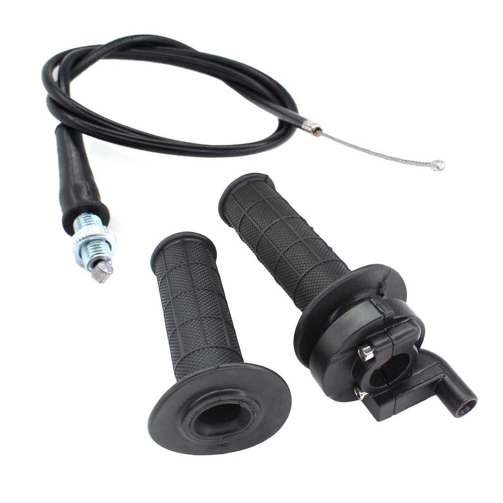 USPEEDA Handle Bar Throttle Grips Grip Cable for 97cc 2.8hp DB30 Mini Baja Doodlebug Bike
