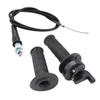 USPEEDA Handle Bar Throttle Grips Grip Cable for 97cc 2.8hp DB30 Mini Baja Doodlebug Bike view 1