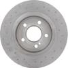 Brembo 08.B348.4X Xtra UV Coated solid drilled Rear Brake Rotor MERCEDES-BENZ/MERCEDES-BENZ (BBDC) OE# A2464230112 view 4