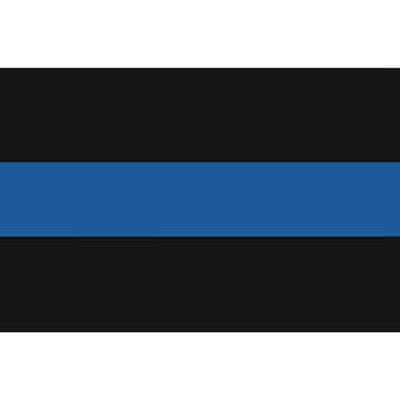 Magnet 4 Inch 3M Thin Blue Line Support Police Law Enforcement Magnetic Sticker Decal Size: 3x4 Inches