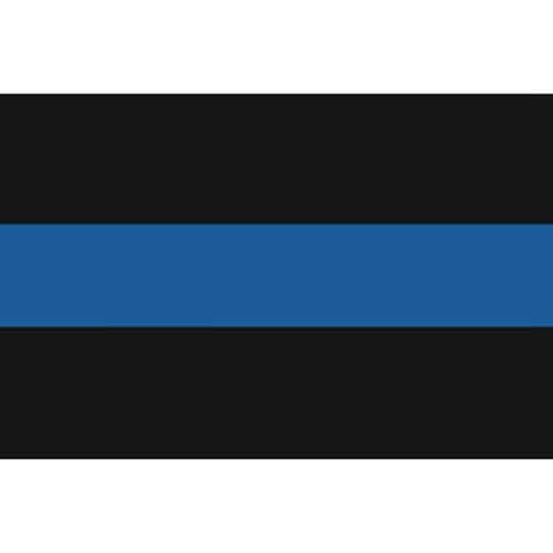 Magnet 4 Inch 3M Thin Blue Line Support Police Law Enforcement Magnetic Sticker Decal Size: 3x4 Inches