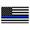 Magnet 5 Inch Thin Blue Line American Flag Support Police Magnetic Sticker Decal Size: 3x5 Inches view 1