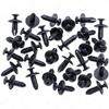 Rexka 30pcs Fender Liner Retainers Clips Fasteners for Ford W706092-S300 Edge Explorer Flex Mustang Taurus Chrysler 6508197AA Dodge Charger Ram 1500 2500 3500 4500 5500 view 2