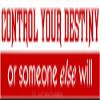 AzureGreen Control Your Destiny Or Someone Else Will - Bumper Sticker/Decal (11.5" X 3") view 1