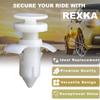 Rexka 30pcs Door Lower Trim Panel Clips for Ford W704958-S300 Excursion Lincoln Town Car view 4