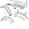 Rexka Fender Flare Hardware Kit for 2007-2018 Jeep Wrangler JK & Unlimited JK 68039280AA 6030441 6506007AA (Pack of 45) view 3